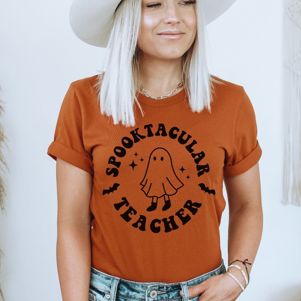 Spooktacular Teacher Shirt - Autumn